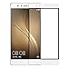 Produktbild Blufox* Weiss (white) Huawei P9 (EVA-L09/ EVA-L19) stoßfeste Glas Folie der neusten Generation (weiss) 0,3mm Panzerfolie Klare Anti-Kratz-Screen Protector Displayschutz Gehärtetes Schutzglas hauchdünn [Kompatibilität Huawei P9] Schutz Tempered Glass