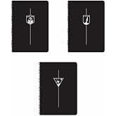Keskin Color A4 80 Yaprak Kareli PP Kp. Spiralli Uzay Defter