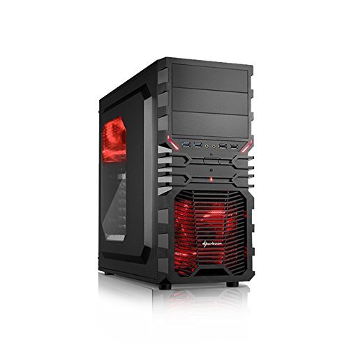 AGANDO Silent Gaming PC-Komplettpaket | AMD FX-8320 8x 3.5GHz | GeForce GT730 4GB | 4GB RAM | 120GB SSD | 1000GB HDD | DVD-RW | USB3.0 | 60cm (24″) TFT | Gaming-Tastatur | Gaming-Maus | WLAN | Win 7 Pro | 36 Monate Garantie | Computer für Multimedia, Gaming, Büro/Office - 2