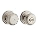 Produktbild Kwikset Satin Nickel Juno Bed & Bath Datenschutz Knob 97300-699