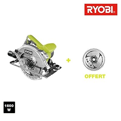 Ryobi Scie circulaire RYOBI 1600W 66mm - 2 lames 48 dents RCS1600-K2B
