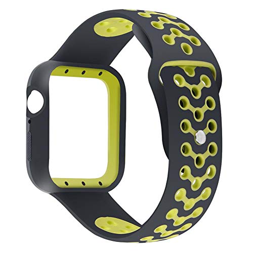Preisvergleich Produktbild Weiches Silikonarmband für Apple Watch Series 4 44mm