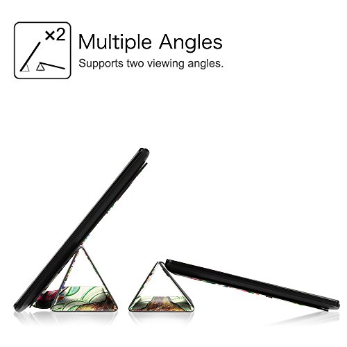 Fintie Lenovo Tab 2 A10-30 / Tab 2 A10-70 / Tab 3 10 Plus Hülle – Ultra Slim Superleicht Schutzhülle Tasche mit auto Sleep / Wake Funktion für Lenovo Tab 2 A10-30 / A10-30L / A10-30F / Tab 2 A10-70 / A10-70L / A10-70F / TAB3 10 Plus / Tab 3 10 Business 10,1 Zoll Tablet, Liebesbaum - 8