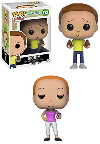 Funko POP! Rick & Morty: Morty + Summer – Stylized Vinyl Figure Set 