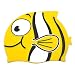 Produktbild Badekappe Fun Design Silikon Badekappe für Kinder - Cartoon-Muster (Standard, yellow)