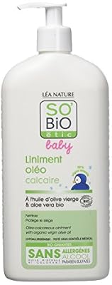 SO'BiO étic Liniment Oléo Calcaire Grand Format 500 ml - Lot de 3