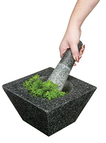 Kitchen Craft Granit-Mörser mit Stößel, 19 x 12 cm - 2