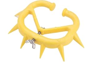 YOUTHINK 10 St¨¹ck Kalbsentw?hnungsnasenringe Kunststoffentw?hnungs-Stachelring Verhindert das Saugen Anti Saugen Melken Stopp Farm Produkte