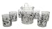 Produktbild ILAB Whiskuyset mit passender 6 Gläsern und Eiseimer Jack Daniels