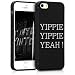 Produktbild kwmobile Apple iPhone SE / 5 / 5S Hülle - Handyhülle für Apple iPhone SE / 5 / 5S - Handy Case in Weiß Schwarz