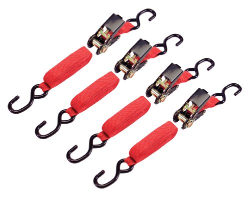 TEKTON 6219 Ratschen-Spanngurte, 4,5 m, 4-teilig