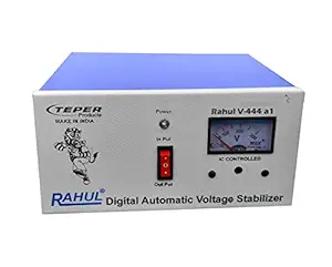 Rahul V-444 a1 Kva/4 Amp 100-280 Volt 5 Booster 1 Computers/Washing Machine/Refrigerator 180 LTR to 290 LTR Automatic Voltage Stabilizer
