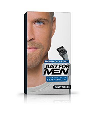 Just For Men M10 Moustache and Beard Facial Hair Color Sandy Blonde