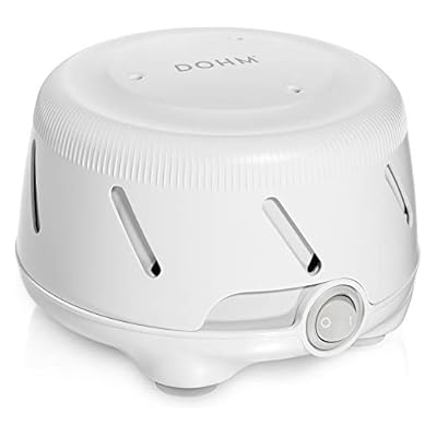 Marpac Yogasleep Dohm Uno White Noise Sound Machine With Uk Plug, Real Fan Inside, Adjustable Volume, Noise Canceling For Sleep Aid, Office Privacy & Meditation, Baby & Adults, Travel & Home Essential