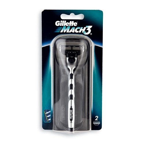 Gillette Mach3 Men's Razor - Inc 2 Blades & Holder