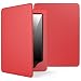 Produktbild MoKo Hülle für Kindle 8 Generation - Premium Kunstleder Schutzhülle Smart Cover mit Auto Schlaf / Wach Funktion für der Neue Amazon Kindle (8. Generation - 2016 Modell) 6 Zoll eReader, Rot