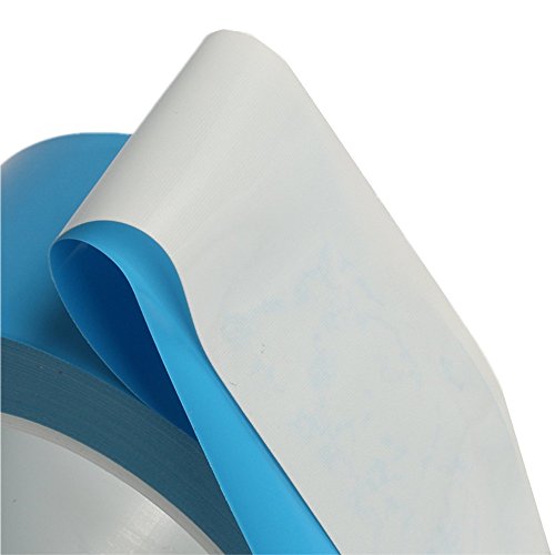 Aikenuo 25M x 20mm x 0 15mm Thermal Adhesive Tape High performance Thermal Double Side Tapes Cooling Pad Apply to Heatsink LED IGBT  IC Chip Computer CPU GPU Modules  MOS tube SSD Drives