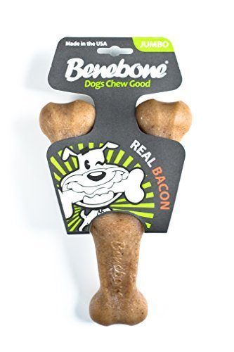 Benebone Jumbo Bacon Flavored Wishbone Chew Toy By Benebone Llc