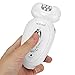 ACEVIVI Hair Removal Assembled 3-in-1 2-Level Speed Electric Epilator Shaver (White)