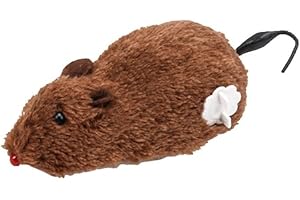 Pchnfei Furry Mice Cat Toy Wind Up Toys Realistic Mouse Toys Funny Moving Toys, Cat Mice and Animals Toys Interactive Play Mouse Toy for Cat Kitten, Cat Mice Animals Toys