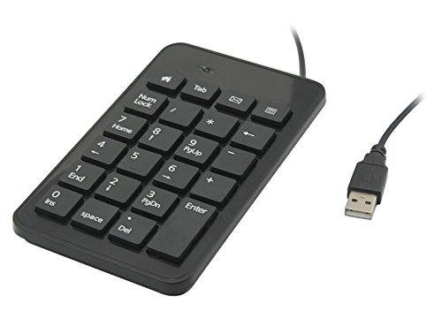 Preisvergleich Produktbild Gembird KPD-01 USB Ziffernblock Tastatur schwarz