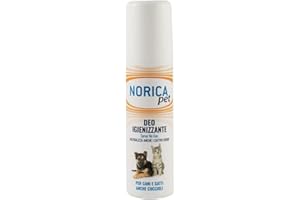 Norica PET, Deodorante Igienizzante Spray No gas per cani e gatti - 100 ml