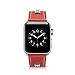 Produktbild Armband für Apple Watch 38mm,PU Leder Ersatzband mit Edelstahl Gürtelschnalle Leder Uhrenarmband für Apple Watch 38mm Series 1/2/3 (Q) (3)