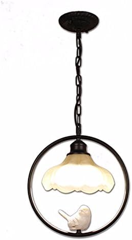 Xky929 The American Retro Restaurant Birdie Chandelier Single Head Creative Nordic Country Hyun Off Balcony Off Road Light Bar Meals Chandelier