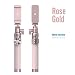 Produktbild Kingkong Black Luxus Bluetooth Wireless Selfies gebürstet Metall Einbeinstativ Shutter ausziehbar für iPhone/Android Smartphone (Rose Gold)
