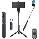 Colorlizard Handy Gimbal,Smartphone Stabilisator,Handy Stativ Selfie Stick mit Bluetooth Fernbedienung,für iPhone/Android Pho