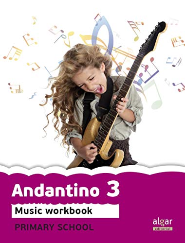 Cuaderno Andantino 3 Primaria: Music workbook