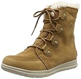 Altura del tacón: 3,17 cm. Sorel Explorer Joan, Botas para Mujer, Marrón (Camel Brown, Orange 224), 38.5 EU