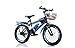 Produktbild Mountainbike Unisex Mountainbike Single Speed   18 Zoll 20 Zoll 22 Zoll 24 Zoll Student Kind Pendler City Bike Mit Geschenkset,Blau,24 Zoll