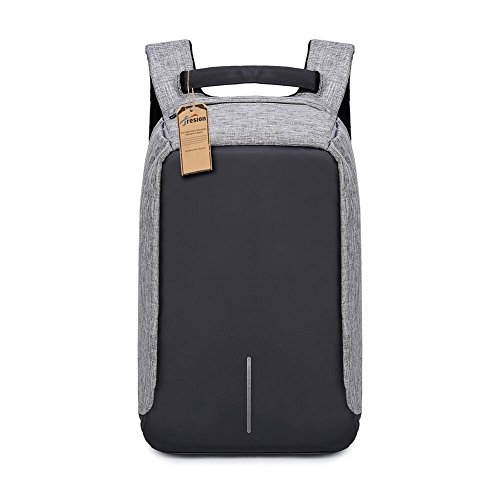 Anti Diebstahl Laptop Rucksack, Fresion 14 -15 Zoll Business Wasserabweisend Rucksäcke Daypack für Damen Herren Student für Schule Reisen Outdoor Backpack mit 35L / USB-Anschluss