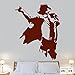 Produktbild Michael Jackson Sänger Tänzerin Künstler Cool Wall Art Aufkleber Aufkleber Vinyl-Raum Schlafzimmer Jungen Mädchen Kinder Erwachsene Heim Wohnzimmer Zitate Küche Badezimmer Wandaufkleber
