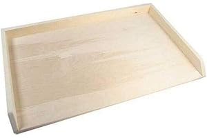 LIBEROSHOPPING.EU - LA TUA CASA IN UN CLIK Spianatoia per impastare in legno di betulla stendi pasta con gradino antiscivolo (Con Bordo, 65x45)