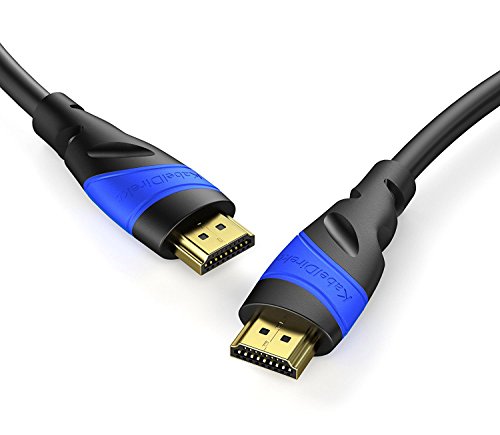 KabelDirekt 15m HDMI Kabel / kompatibel mit HDMI 2.0a/b, 2.0, 1.4a (Ultra HD, 4K, 3D, Full HD, 1080p, HDR, ARC, Highspeed mit Ethernet) – TOP Series - 2