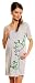 Zeta Ville - Women's Maternity Cotton Cartoon Print Nursing Nightdress - 366c (Green, UK 16)