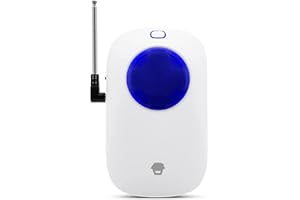 Chuango RT-101 Répéteur sans Fil - Amplificateur de Signal pour Système Alarme - Technologie MCU - Renforce la Puissance de Transmission - Compatibles avec Accessoires et Panneau de Commande Blanc