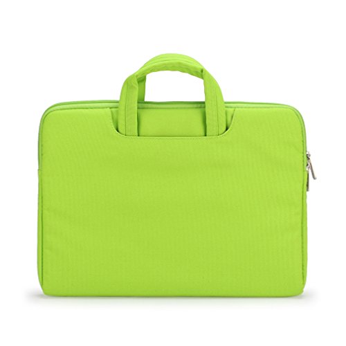 Caison 15.6″ Laptop NoteBook Bag Hülle Tasche 15.6 Zoll Handbag Schoner Abdeckung (Gruen) - 3