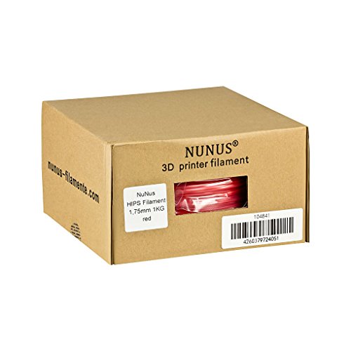 NuNus HIPS Filament 1kg für 3D Drucker MakerBot RepRap MakerGear Ultimaker uvm. - 3