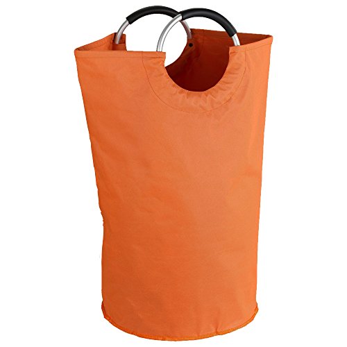 Wenko "Jumbo" Laundry Bin, Orange