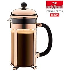 BODUM - 1928-18 - CHAMBORD - Cafetière à piston - 8 Tasses - 1.0 L