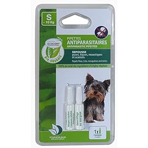 VITALVETO pipeta de Insectos Bio pequeño Perro controlada edencert –  – Juego de 2