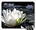 Produktbild White Waterlily Mouse Pad,Flowers Non-Slip Mouse Pad Office Competitive Mouse Pad 18X22cm