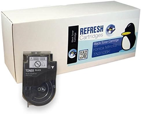 Refresh Cartridges Remanufactured Toner Cartridge Replacement for Konica Minolta TN310BK (Black)