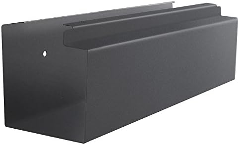 Radius-Cornered Gray Letterman Paper Role Anthracite