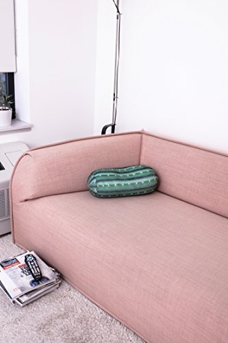 Kikkerland Kaktus Kissen, Polyester, Grün, Single - 3