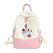 Produktbild INVER&YANG BTS 3D Digital Gedruckt Leinwand Schulter Rucksack Casual Daypacks Laptop Notebook Rucksack Rucksack Verursacht Handtasche für Die Reise Schule (pink)