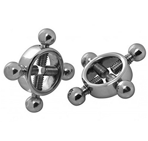 Preisvergleich Produktbild OnundOn Damen Nipple Clamps Nippelklammern Edelstahl Verstellbar